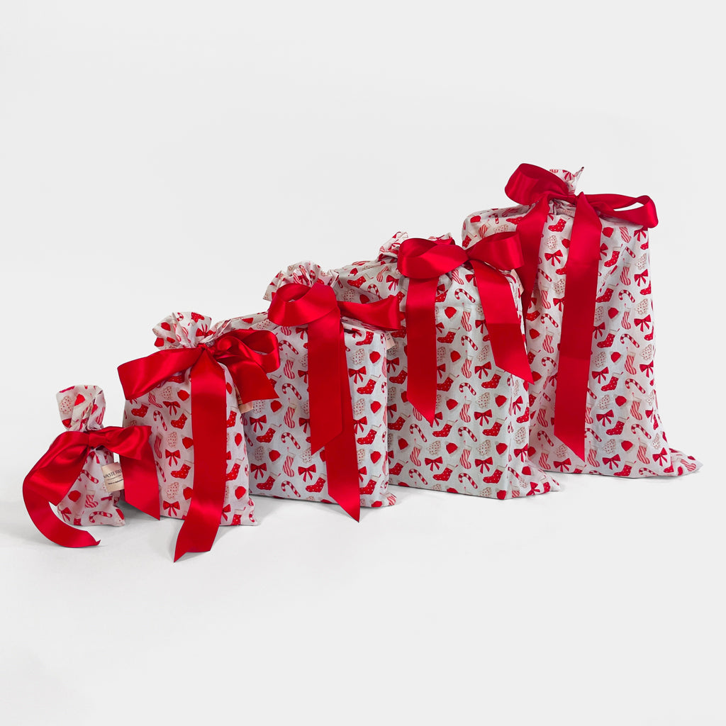 Christmas Cookies and Candy (Reusable Gift Bag Set)