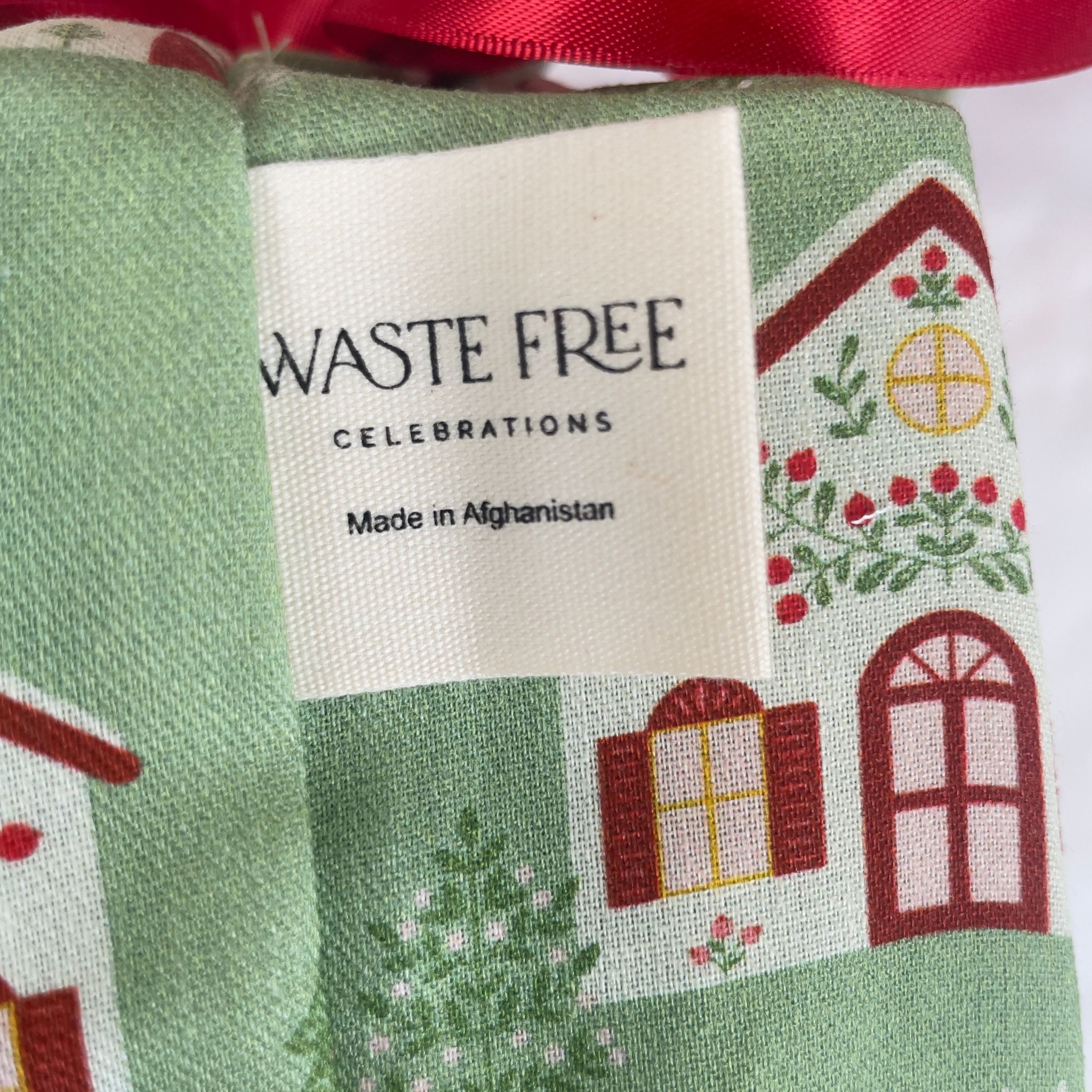 Folk Julandsby (Reusable Gift Bag Set) Set of 5