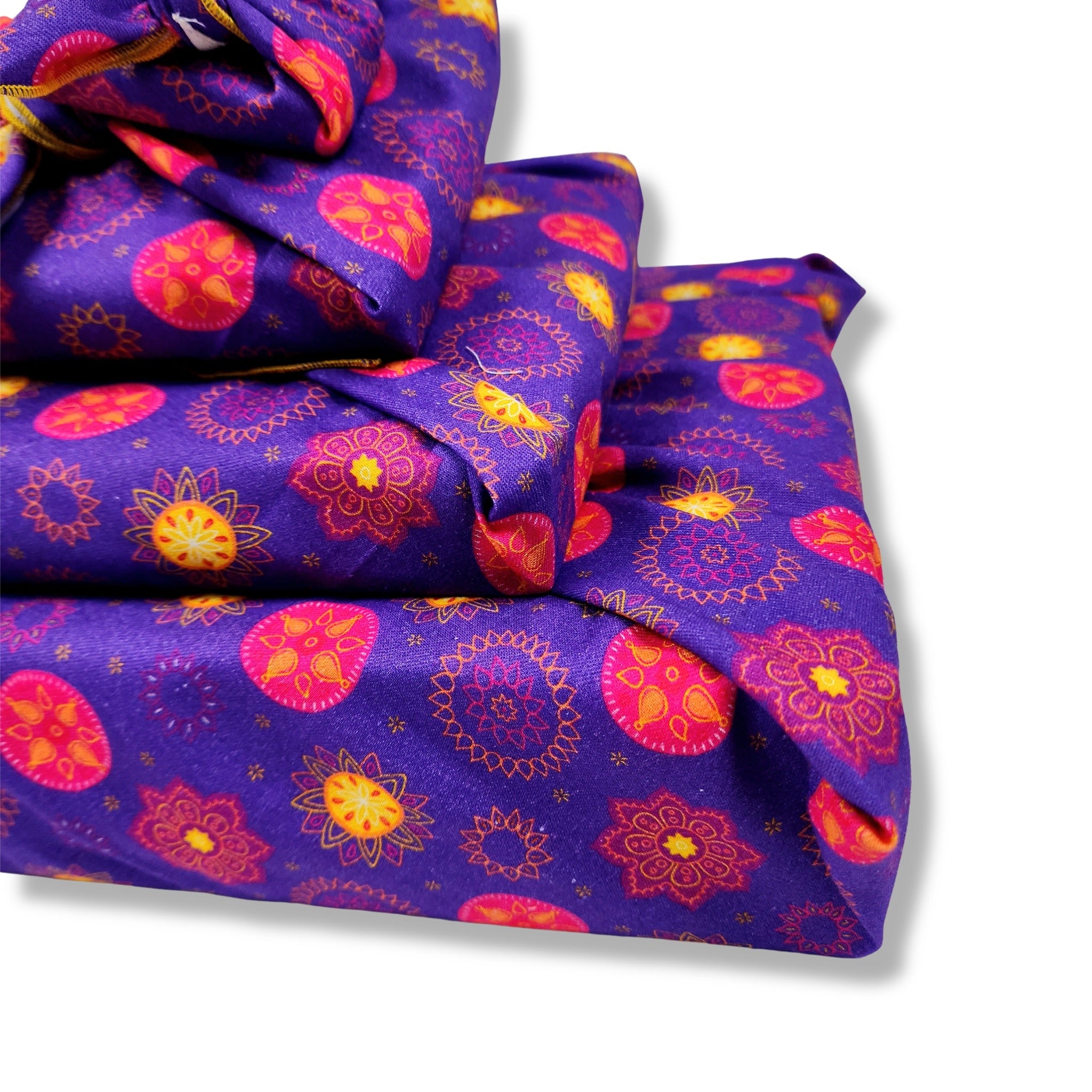 Marigold Mandala - Furoshiki Gift Wrap