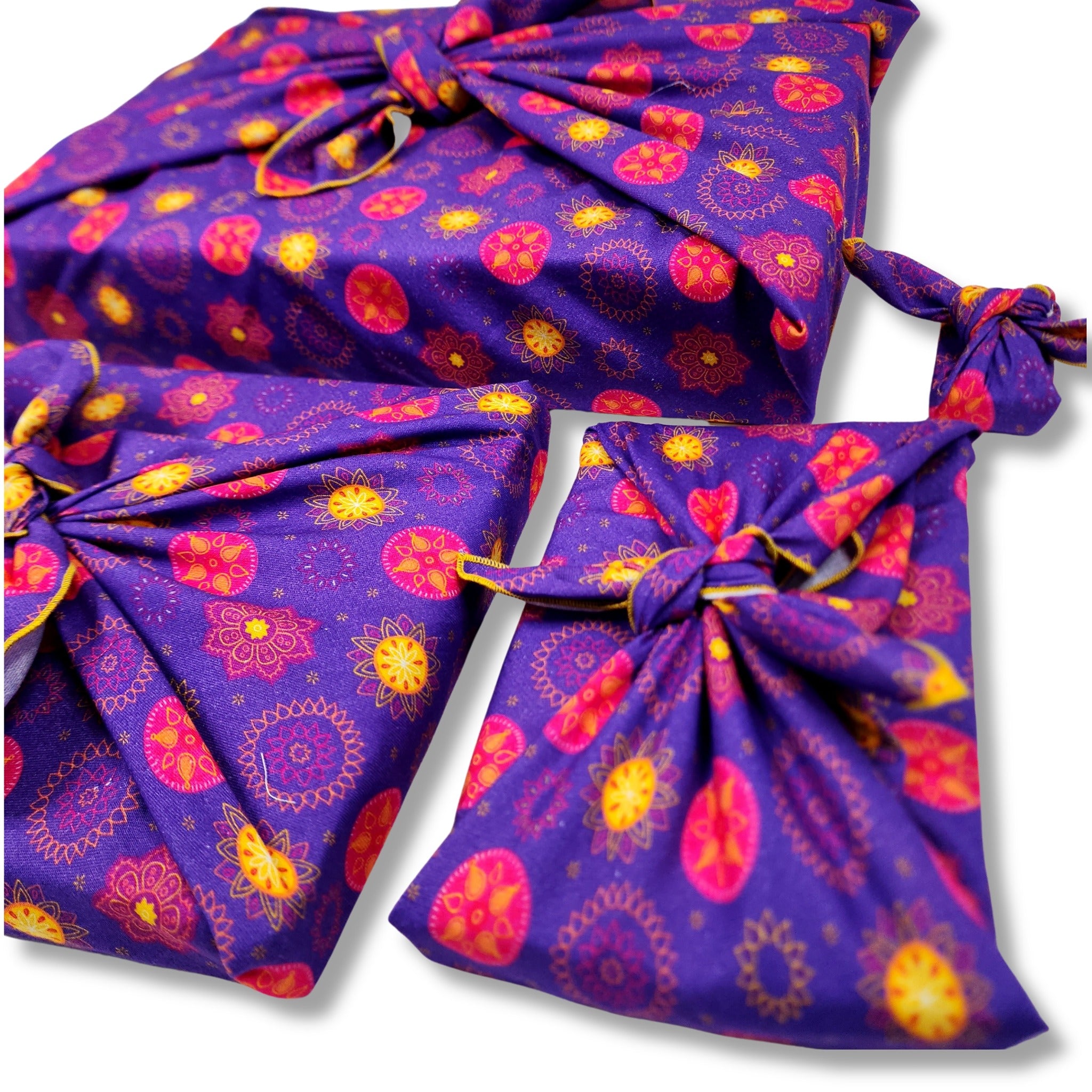 Marigold Mandala - Furoshiki Gift Wrap