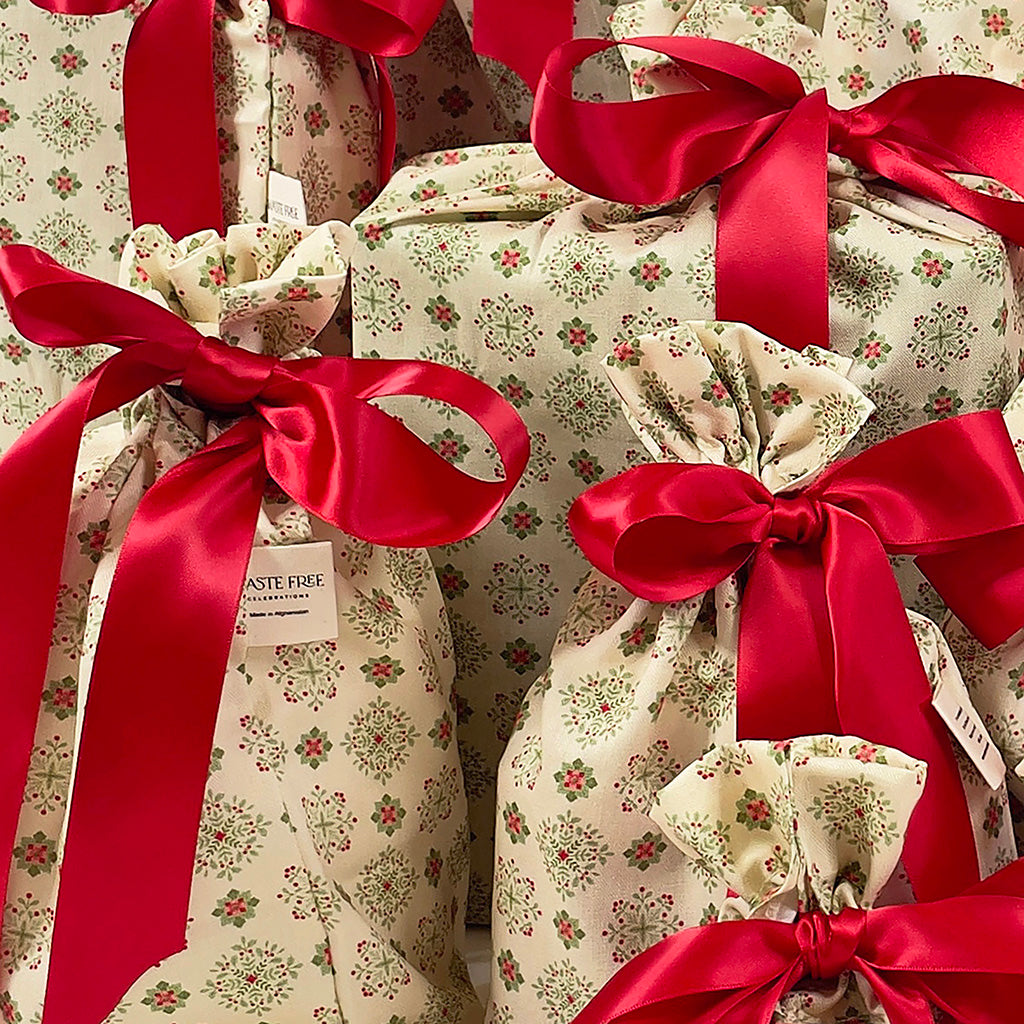 Folk Blomsterkunst (Reusable Gift Bag Set)