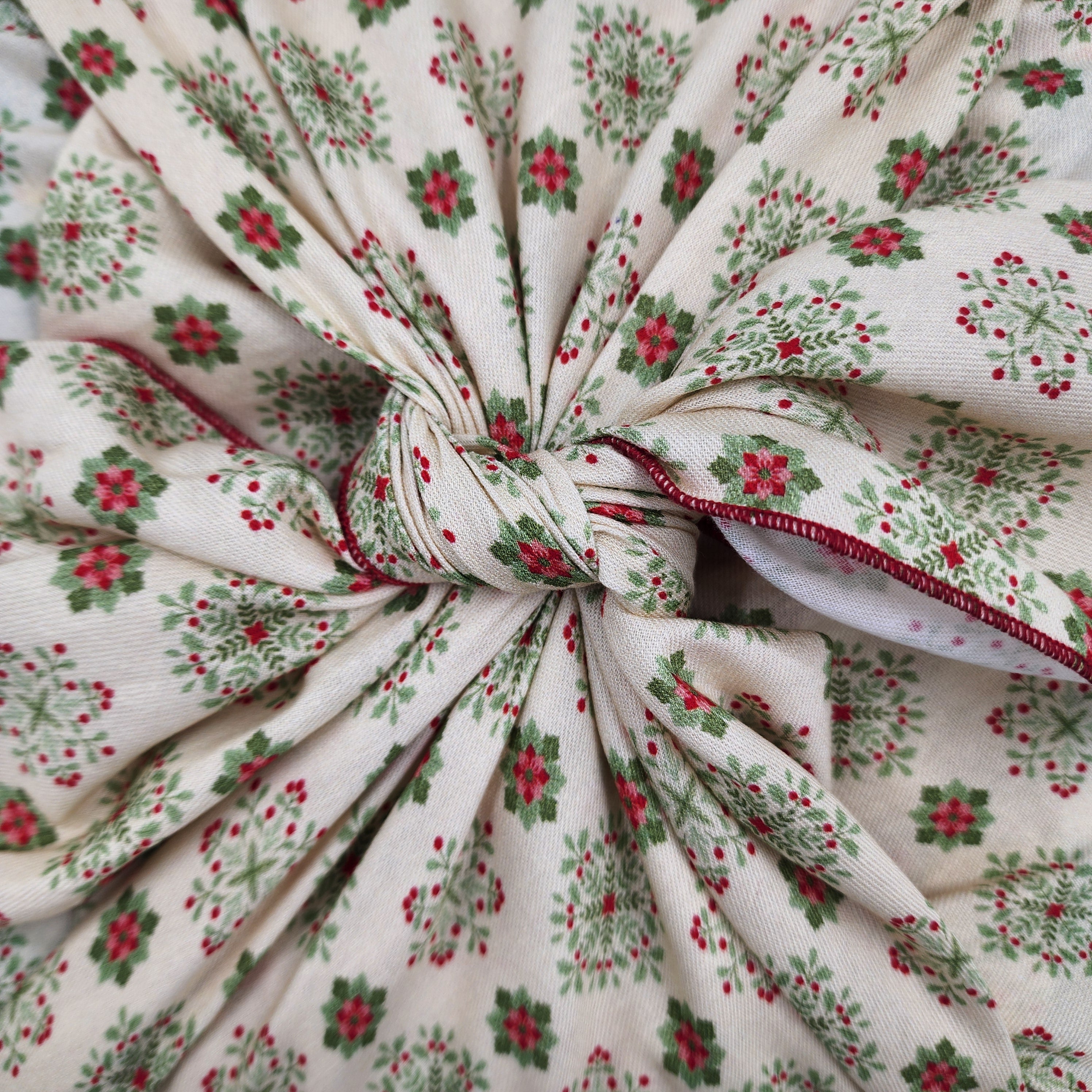 Folk Blomsterkunst - Furoshiki Gift Wrap