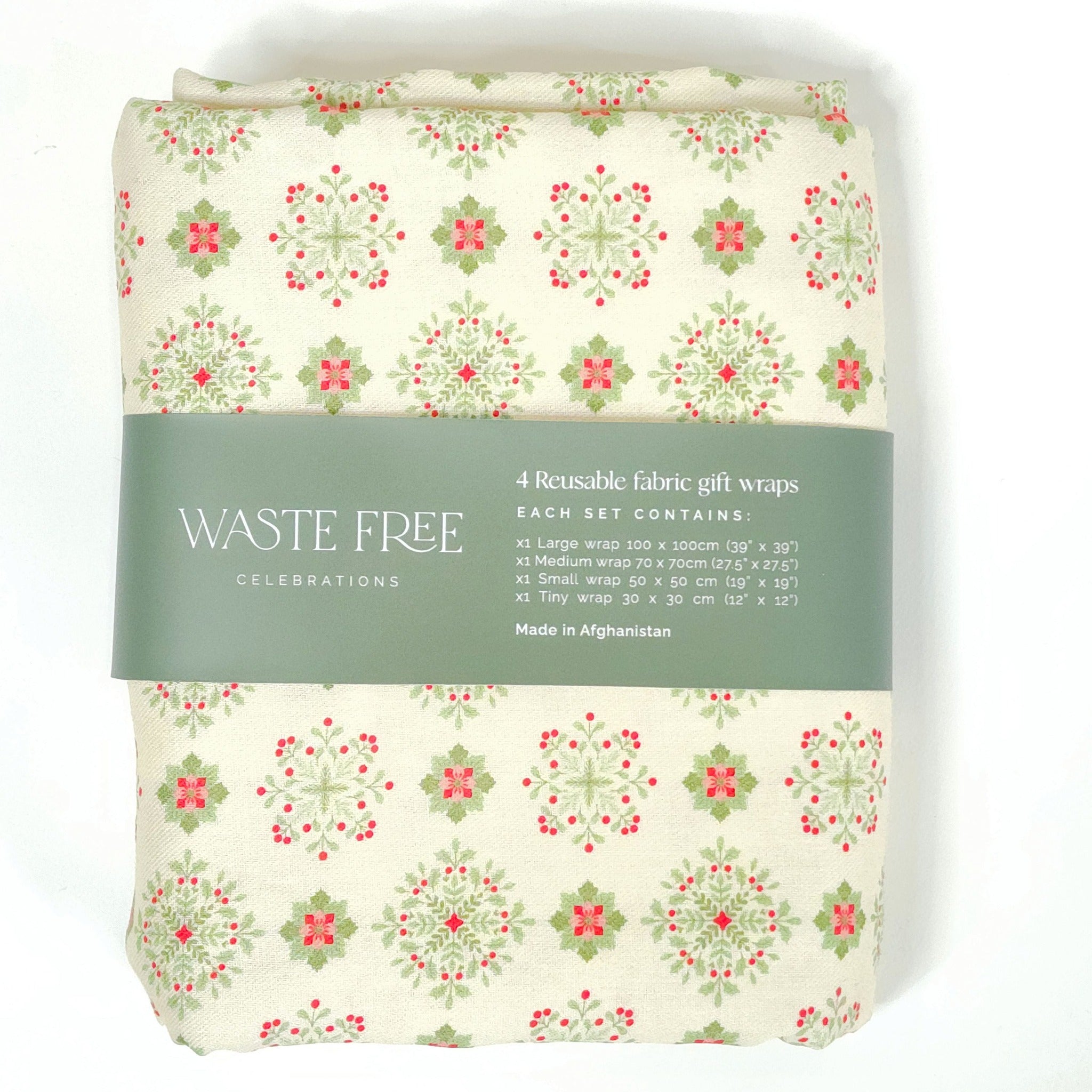 Folk Blomsterkunst - Furoshiki Gift Wrap