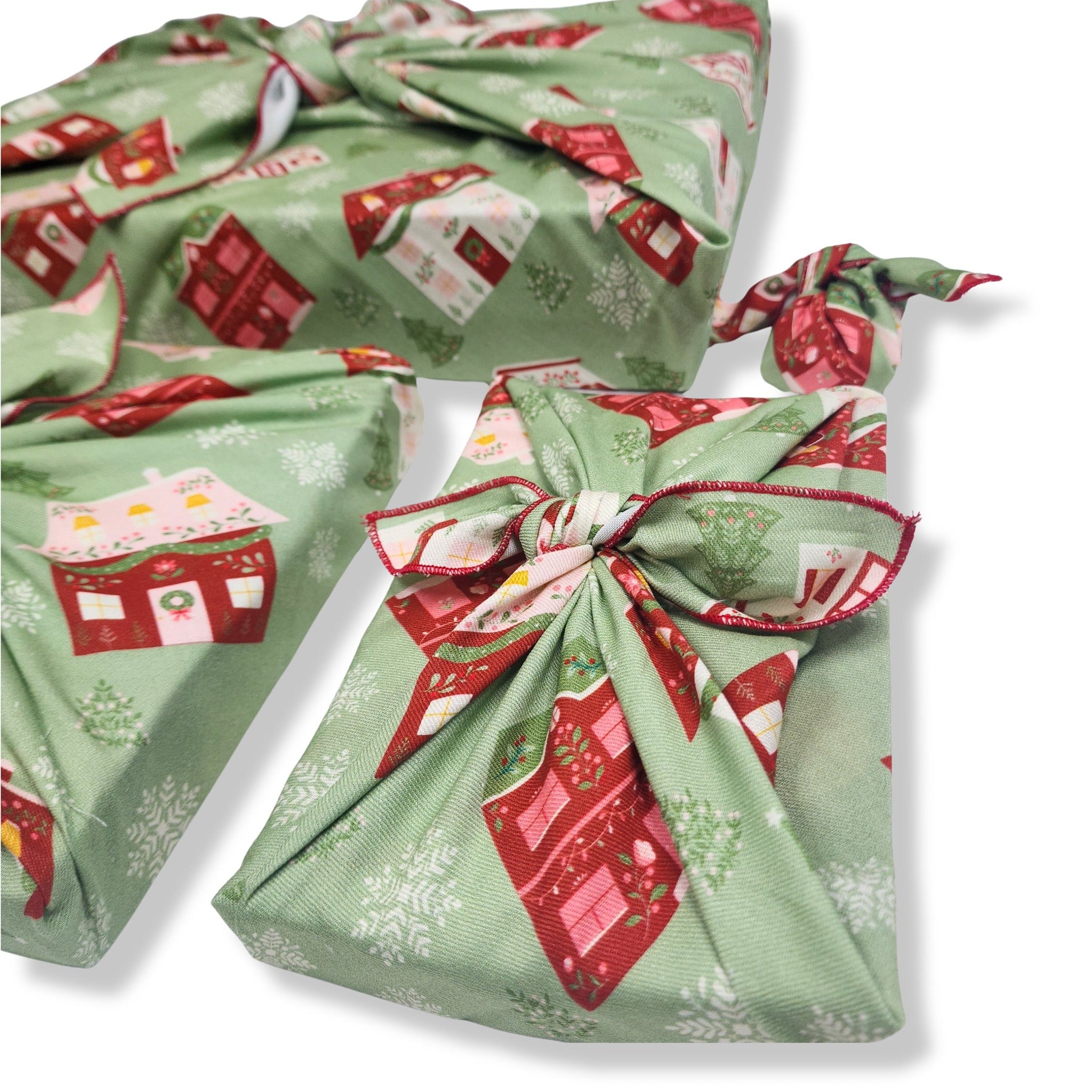 Folk Julandsby - Furoshiki Gift Wrap