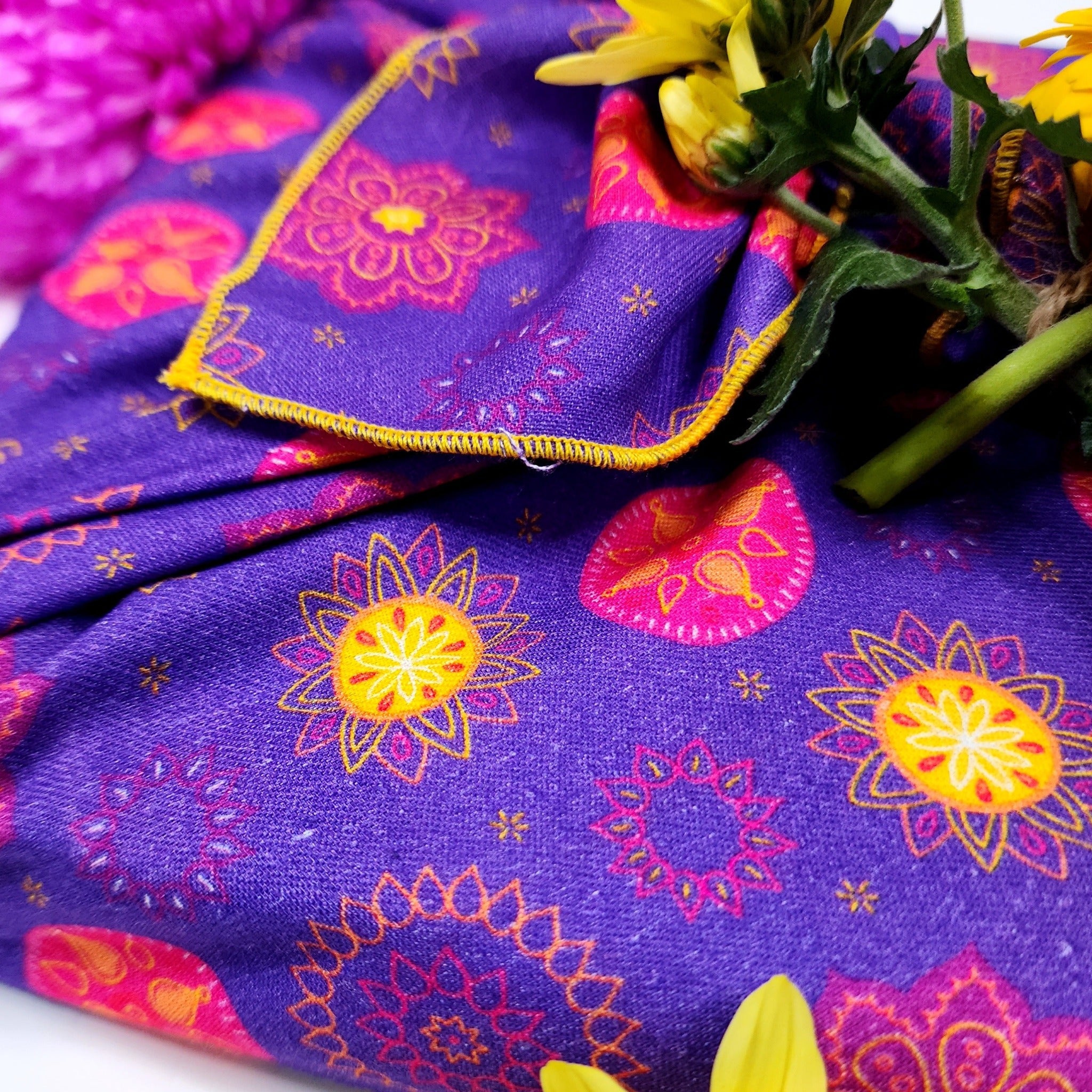 Marigold Mandala - Furoshiki Gift Wrap